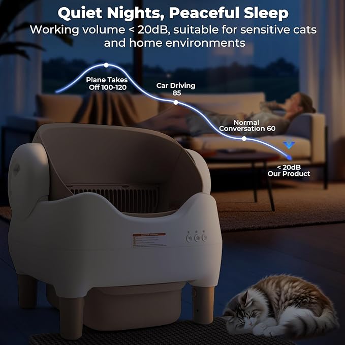 premium smart automatic litter box
